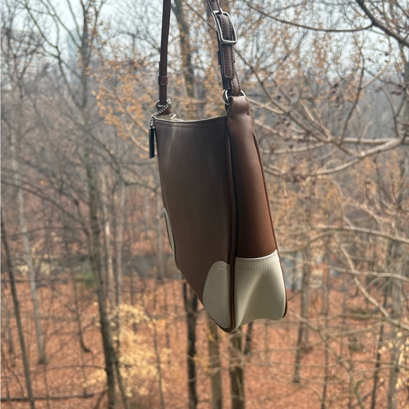 Vintage Coach Legacy Slim Shoulder Bag | 8148 | Metal Handtag | 2000 | GUC - Picture 6 of 12